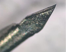 Stainless steel CGM punctu